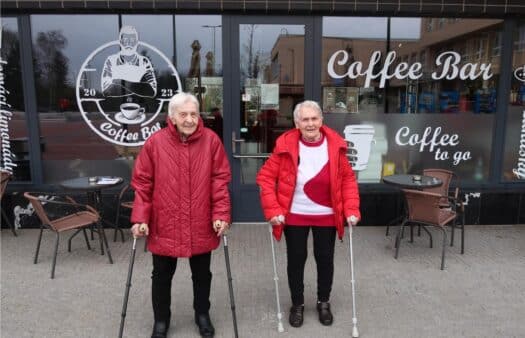Návštěva kavárny v Orlové splněným přáním klientek SeniorCentra Havířov
